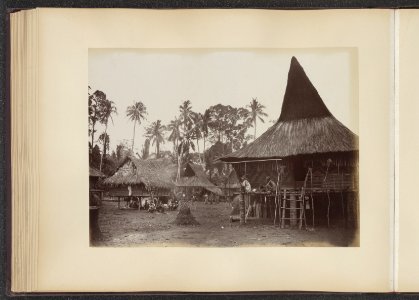 Een Batak dorp, Bestanddeelnr 852 54