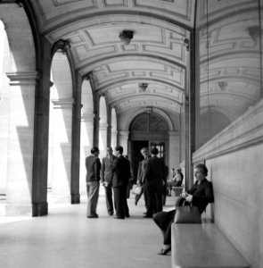 Een arcade bij de Sorbonne, Bestanddeelnr 254-2117