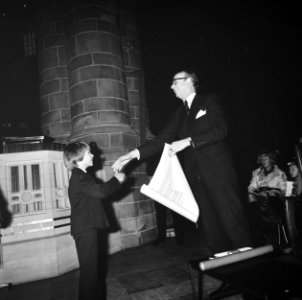Een onderdeel van de ingebruiknemingsceremonie, Bestanddeelnr 926-8761