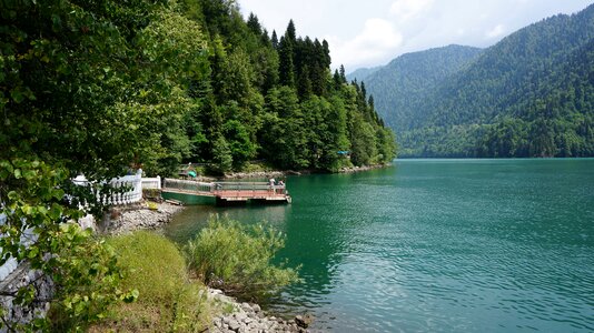 Lake ritsa dacha stalin