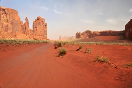 Nature desert landscape brown desert