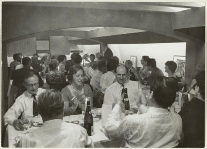 Een diner van de Sociëteit Teisterbant. NL-HlmNHA 54011262