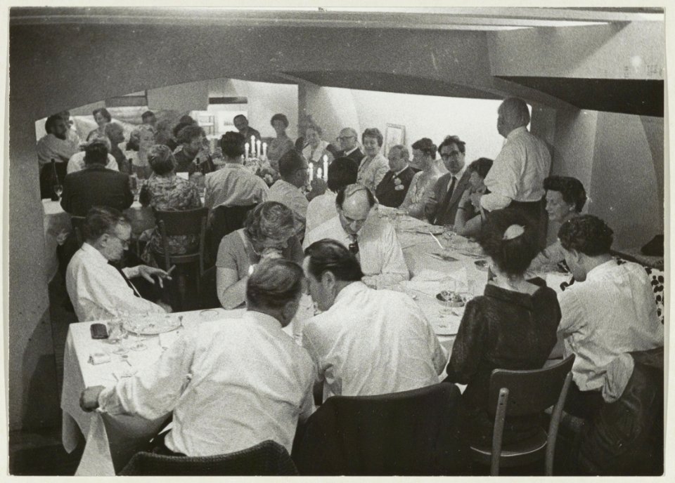 Een diner van de Sociëteit Teisterbant