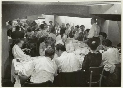 Een diner van de Sociëteit Teisterbant