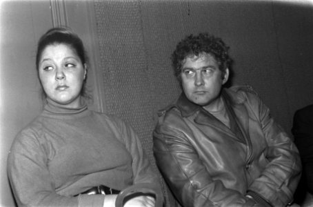 Een avond over link in cafe Pieterspoort nr. 27 , 30 prof. Heertje (rechts), , Bestanddeelnr 922-0364
