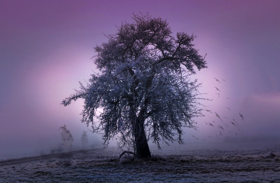 Spirit creepy mystical