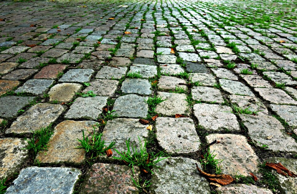Street walkway pavement