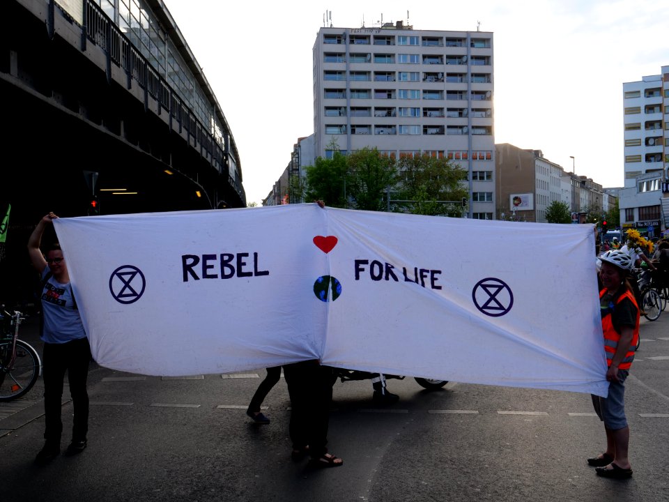 Extinction Rebellion protest Berlin 26-04-2019 56