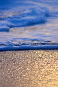 Light orange sand photo