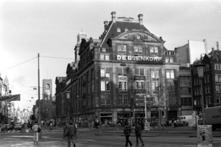 Exterieur Bijenkorf Amsterdam, Bestanddeelnr 931-8499