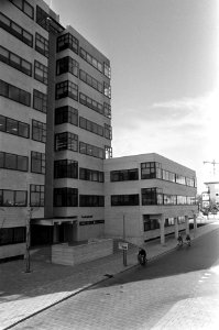 Exterieur nieuw Kantongerecht in Amsterdam, Bestanddeelnr 928-1811