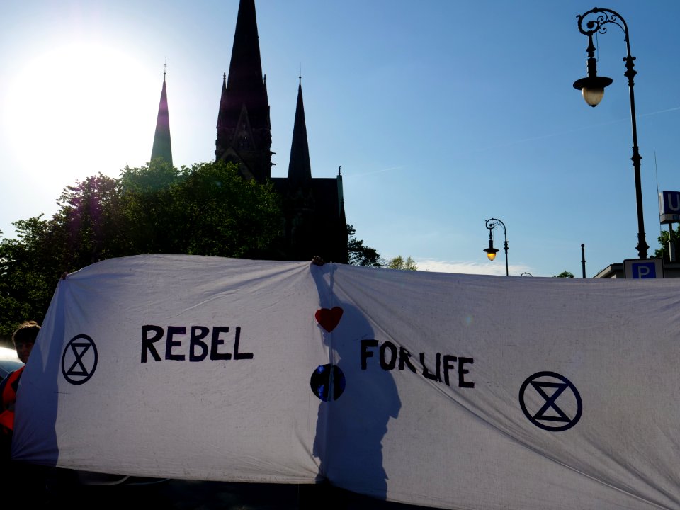 Extinction Rebellion protest Berlin 26-04-2019 38