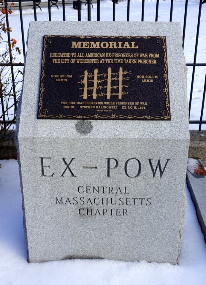 Ex-POW Memorial - Worcester, MA - DSC04079