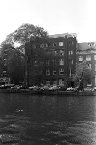 Exterieur van het Gewestelijk Arbeidsbureau aan het Singel te Amsterdam, Bestanddeelnr 925-6975