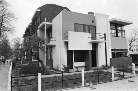Exterieur Rietveld Schroderhuis in Utrecht, Bestanddeelnr 933-9355
