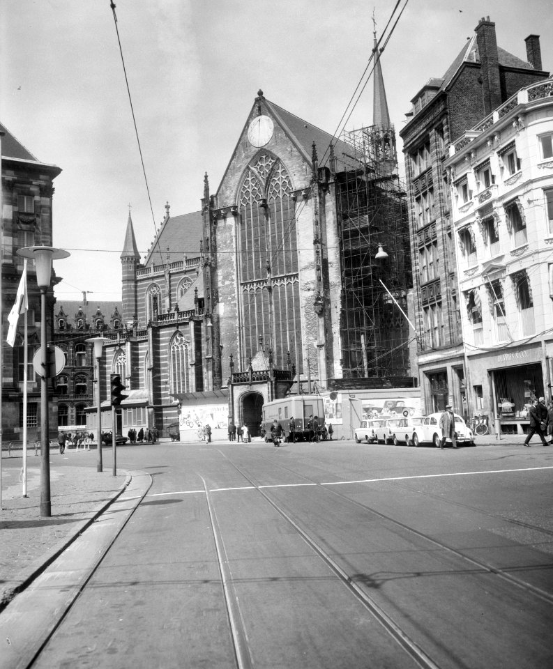 Exterieur Nieuwe Kerk op de Dam, Bestanddeelnr 919-2134