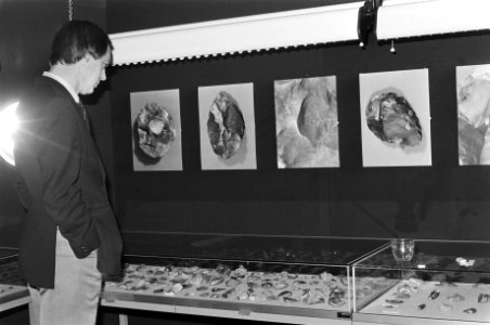 Expositie van fel omstreden collectie archeologische vondsten van Tjerk Vermanin, Bestanddeelnr 932-0472