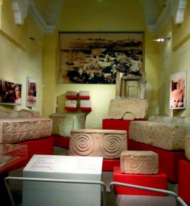 Exponate Tempel Malta National Museum of Archaeology Valletta