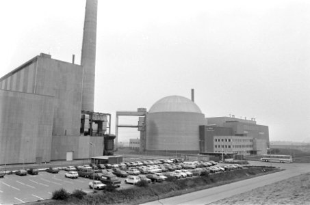 Exterieur Kerncentrale Borssele (Zeeland), 18 oktober 1974, Bestanddeelnr 927-5233