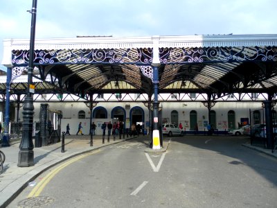 Exterior of Brighton Railway Station (April 2013) (3) photo