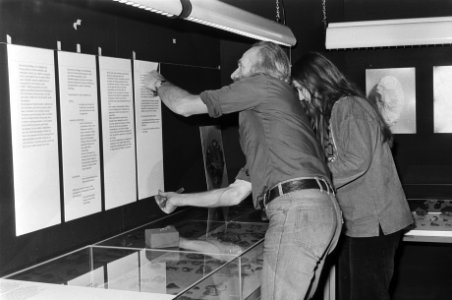 Expositie van fel omstreden collectie archeologische vondsten van Tjerk Vermanin, Bestanddeelnr 932-0471