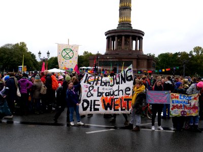Extinction Rebellion blockade Großer Stern 2019-10-08 90