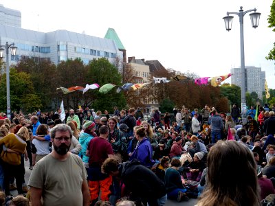 Extinction Rebellion blockade Jannowitzbrücke 2019-10-09 18