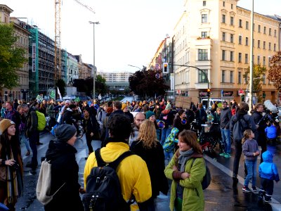 Extinction Rebellion blockade Kottbusser Brücke 2019-10-10 10