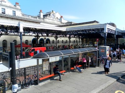 Exterior of Brighton Railway Station (August 2013) (2) photo