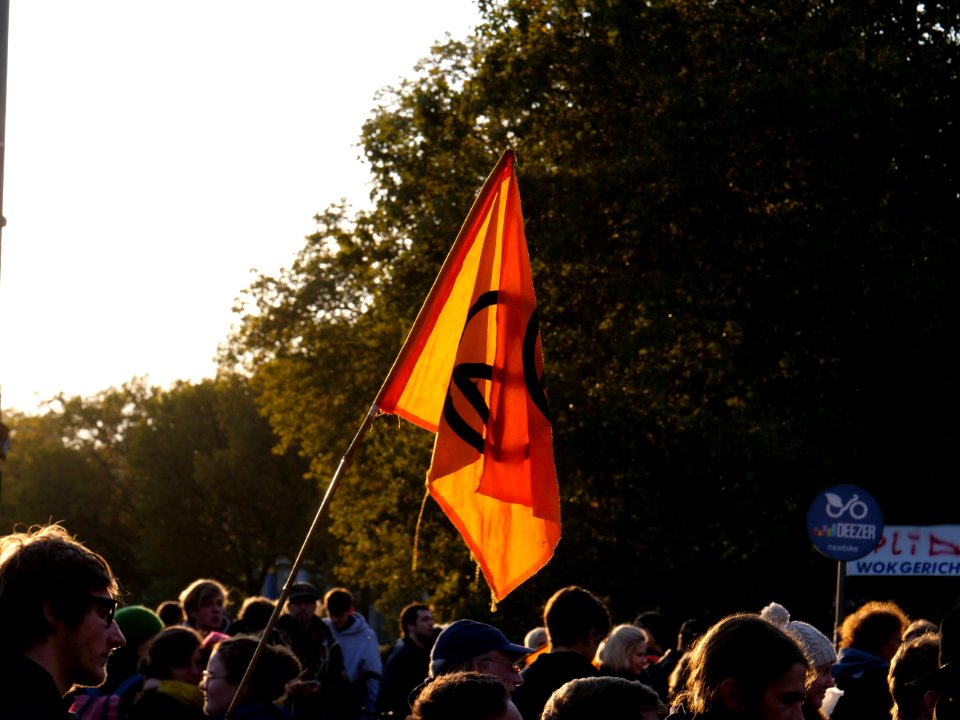 Extinction Rebellion blockade Kottbusser Brücke 2019-10-10 19