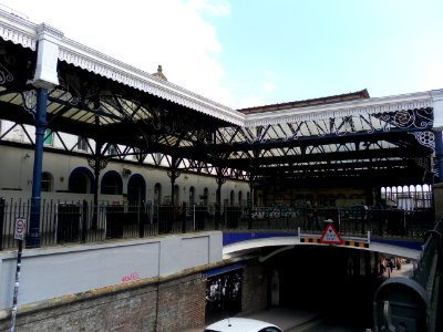 Exterior of Brighton Railway Station (April 2013) (1) photo