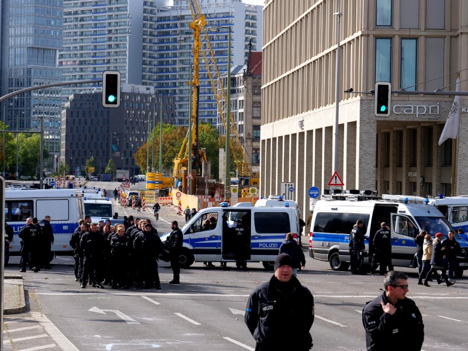 Extinction Rebellion blockade Mühlendammbrücke 2019-10-09 63