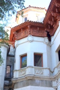 Exterior detail - Casa Grande (Hearst Castle) - DSC06670