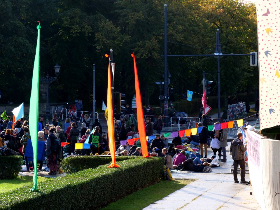 Extinction Rebellion blockade Großer Stern 2019-10-09 05