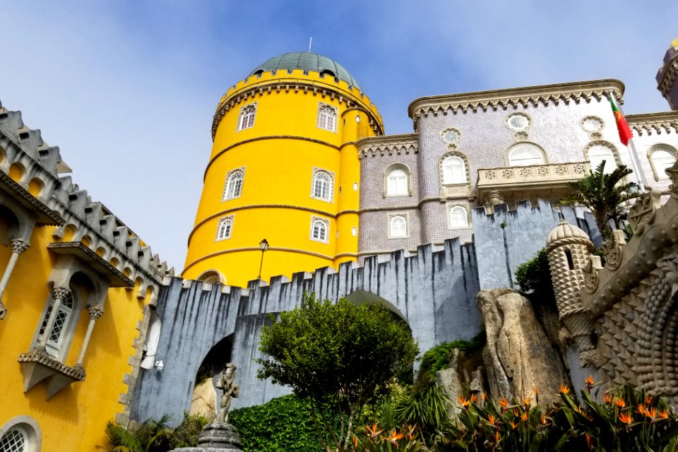 Exterior, Palace of Pena, Sintra, Portugal 03
