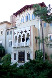 Exterior detail - Casa Grande (Hearst Castle) - DSC07014