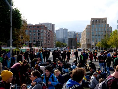 Extinction Rebellion blockade Mühlendammbrücke 2019-10-09 68