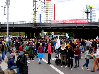 Extinction Rebellion blockade Jannowitzbrücke 2019-10-09 05