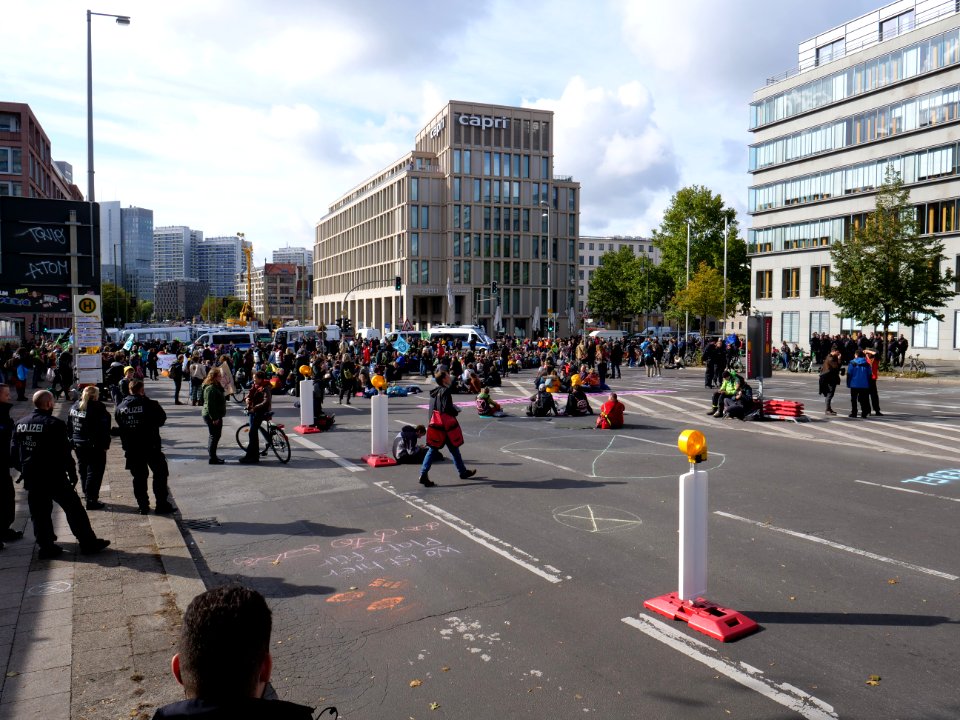 Extinction Rebellion blockade Mühlendammbrücke 2019-10-09 52