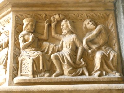 Exterior sculptures of Cathédrale Saint-Étienne de Metz 37