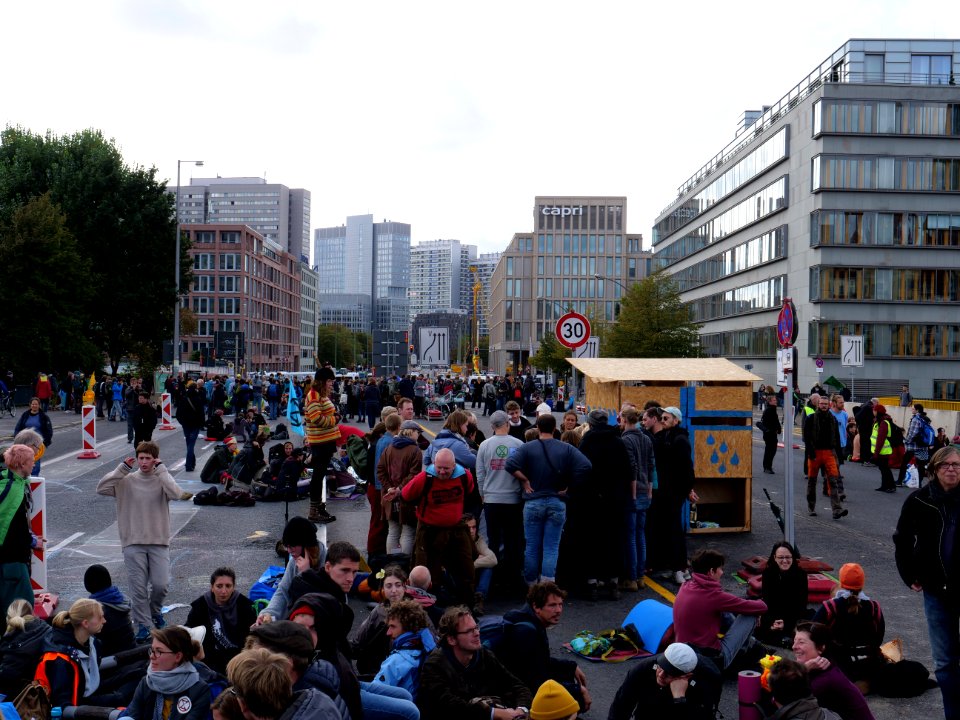Extinction Rebellion blockade Mühlendammbrücke 2019-10-09 66