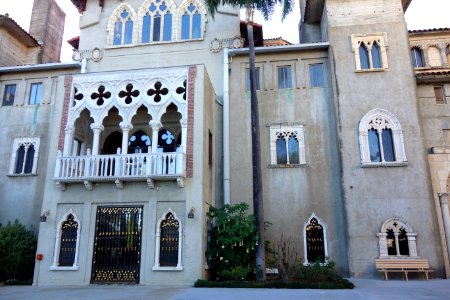 Exterior detail - Casa Grande (Hearst Castle) - DSC07016