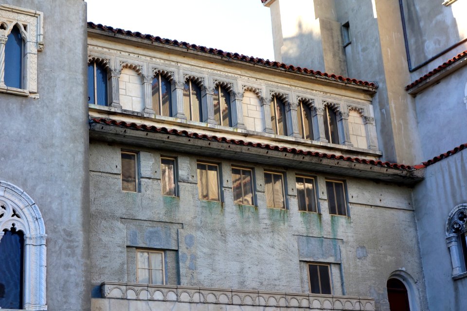 Exterior detail - Casa Grande (Hearst Castle) - DSC07018