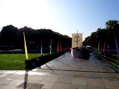 Extinction Rebellion blockade Großer Stern 2019-10-09 09