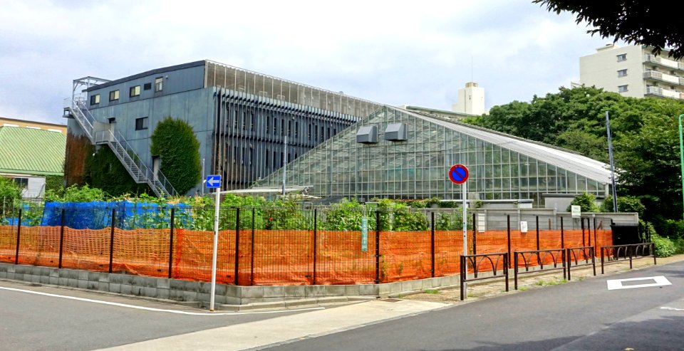 Exterior, rear view - Food and Agriculture Museum - Setagaya, Tokyo, Japan - DSC09634