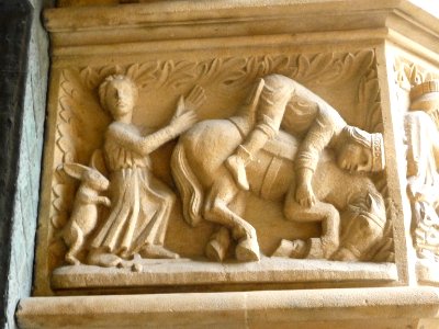 Exterior sculptures of Cathédrale Saint-Étienne de Metz 36