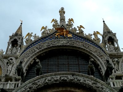 Exterior of St. Mark's Basilica 18