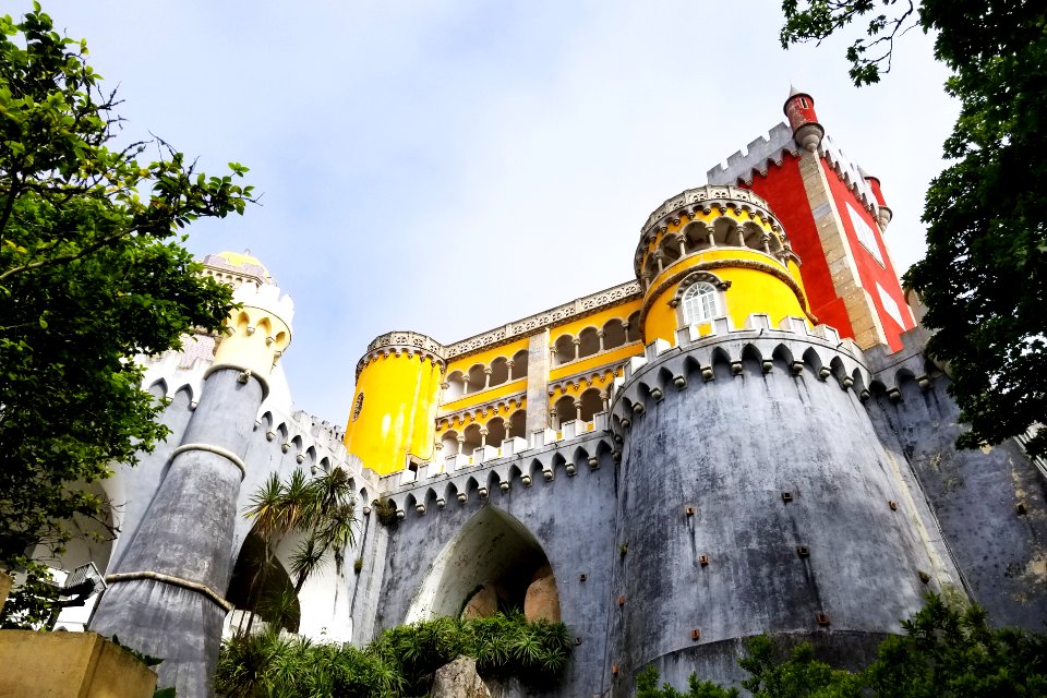 Exterior, Palace of Pena, Sintra, Portugal 02
