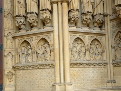 Exterior sculptures of Cathédrale Saint-Étienne de Metz 51