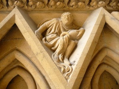 Exterior sculptures of Cathédrale Saint-Étienne de Metz 14